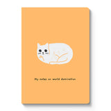 Ohh Deer A5 Notebook, Lined - World Domination