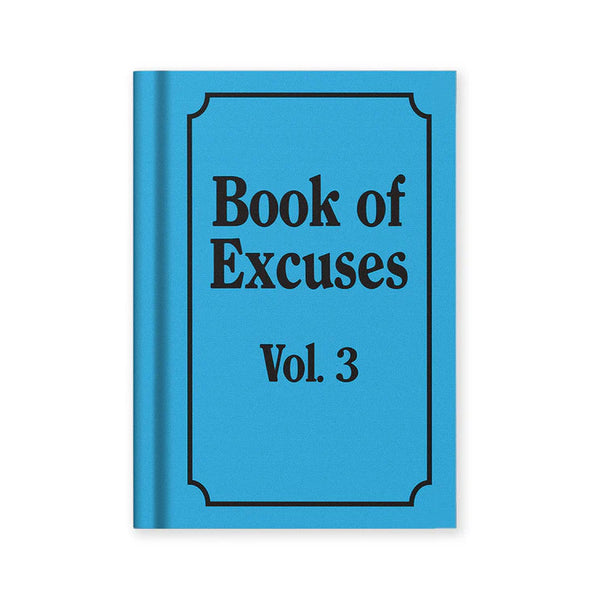 Ohh Deer A7 Fabric Hardcover Notebook, Lined - Book Of Excuses