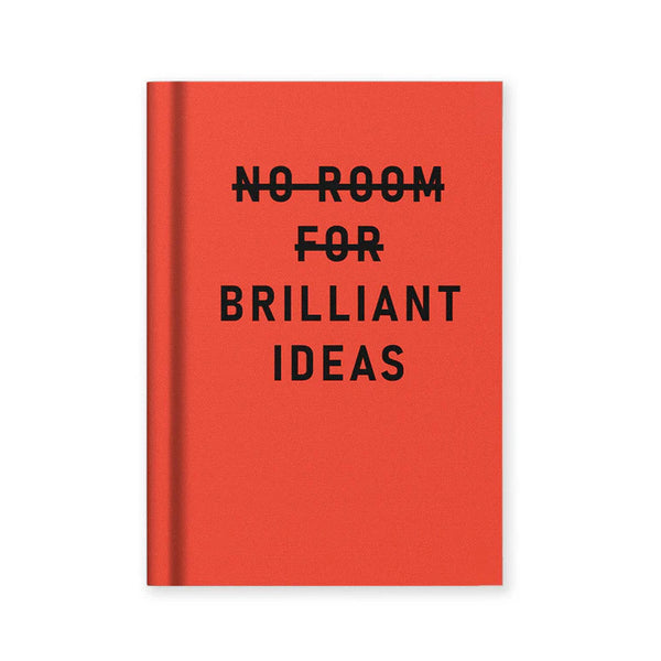 Ohh Deer A7 Fabric Hardcover Notebook, Lined - Brilliant Ideas