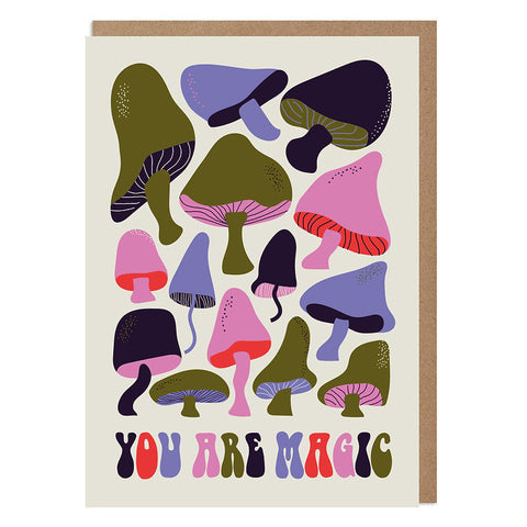 Betiobca Greeting Card - You Are Magic Mushrooms