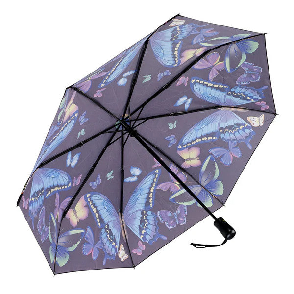 Galleria Folding Umbrella - Moonlight Butterflies