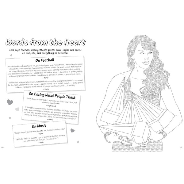 Unofficial Insider's Guide Taylor Swift & Travis Kelce Superstar Activity Book