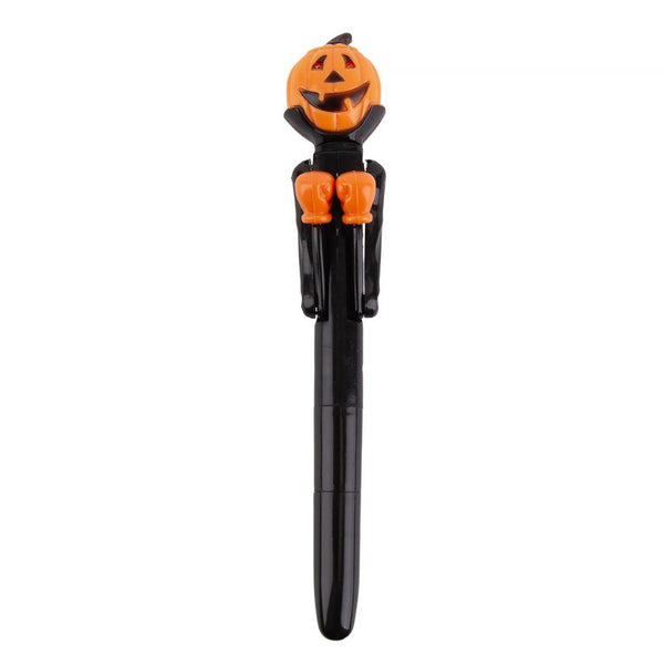 Hoot Halloween Light-Up Boxing Pen - Pumpkin