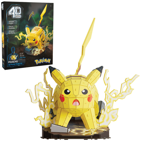 4D Build 3D Pokémon Model Kit - Pikachu