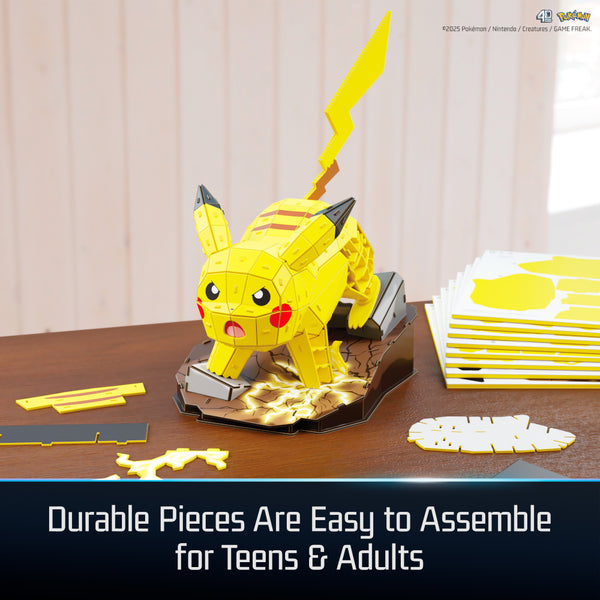 4D Build 3D Pokémon Model Kit - Pikachu