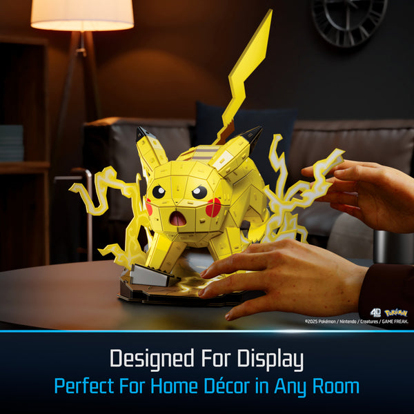 4D Build 3D Pokémon Model Kit - Pikachu