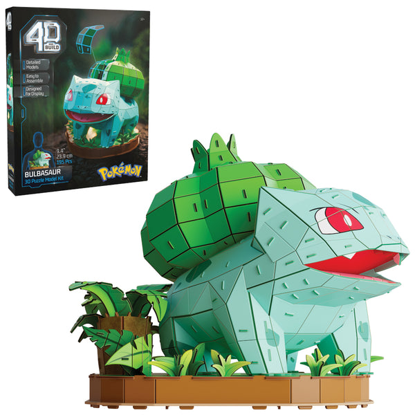 4D Build 3D Pokémon Model Kit - Bulbasaur