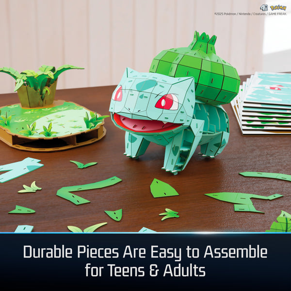 4D Build 3D Pokémon Model Kit - Bulbasaur
