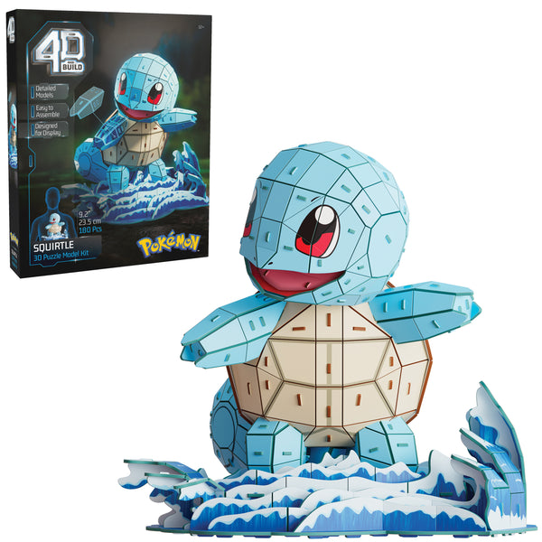 4D Build 3D Pokémon Model Kit - Squirtle