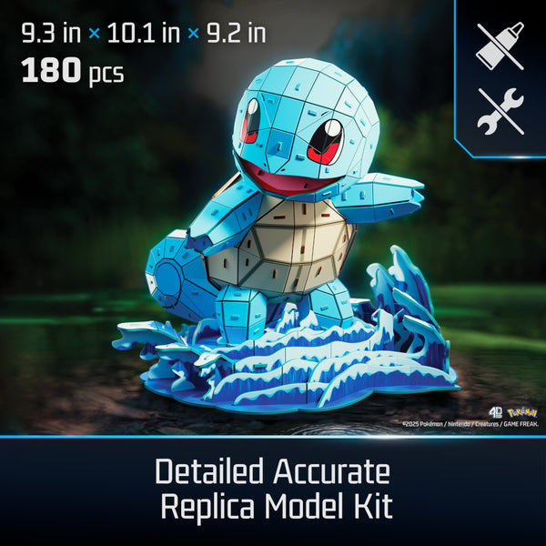 4D Build 3D Pokémon Model Kit - Squirtle