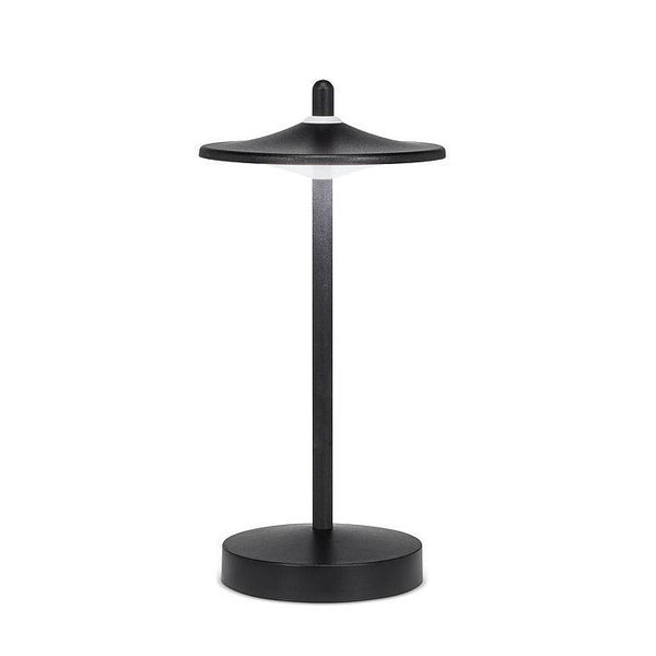 Abbott Disc Shade Mini Cordless LED Light - Black