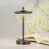 Abbott Disc Shade Mini Cordless LED Light - Black