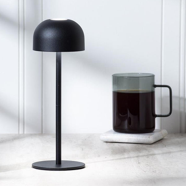 Abbott Dome Shade Cordless LED Light - Matte Black