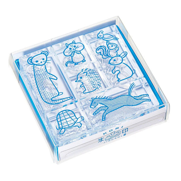 Kori Jirushi Clear Stamp Set 6pk Animals