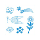 Kori Jirushi Clear Stamp Set 6pk Shine