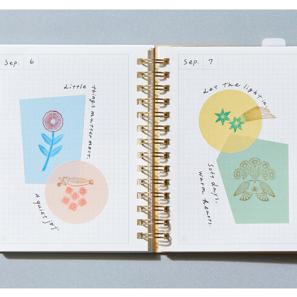 Kori Jirushi Clear Stamp Set 6pk Shine