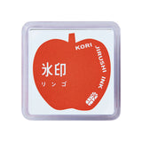 Kori Jirushi Stamp Ink Pad - Apple Red