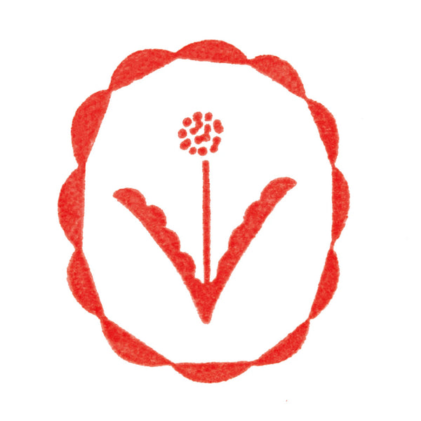 Kori Jirushi Stamp Ink Pad - Apple Red