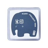 Kori Jirushi Stamp Ink Pad - Elephant Dark Grey