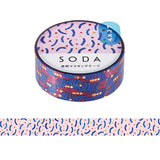 Hitotoki SODA Transparent Masking Tape 15mm Pattern