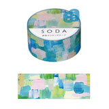 Hitotoki SODA Transparent Masking Tape 20mm Tapestry