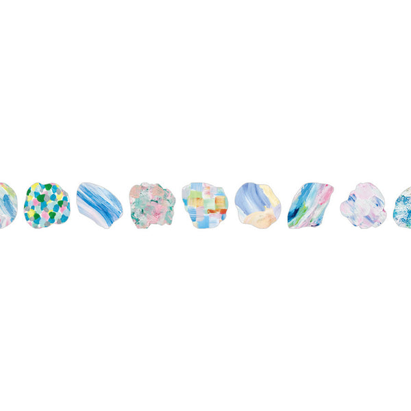 Hitotoki SODA Transparent Masking Tape 20mm Stickers, Paint