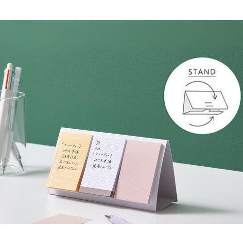 EMILy Sticky Notes Memo Set 3pk Turquoise/Purple