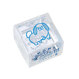 Kori Jirushi Clear Stamp, Small - Pekinese Dog