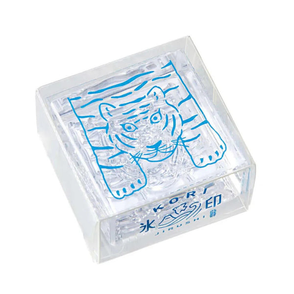 Kori Jirushi Clear Stamp, Large - Tiger