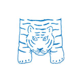Kori Jirushi Clear Stamp, Large - Tiger