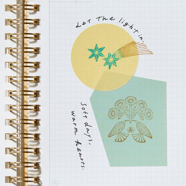 Kori Jirushi Clear Stamp, Large - Full Bloom