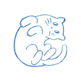 Kori Jirushi Clear Stamp, Large - Cat