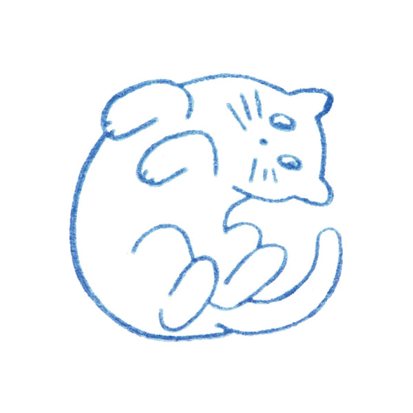 Kori Jirushi Clear Stamp, Large - Cat