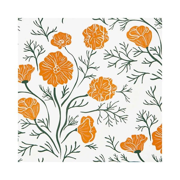 Decomposition Notebook, Topbound - California Poppies