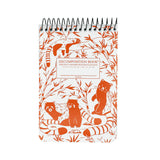 Decomposition Pocket Notebook, Topbound - Red Pandas