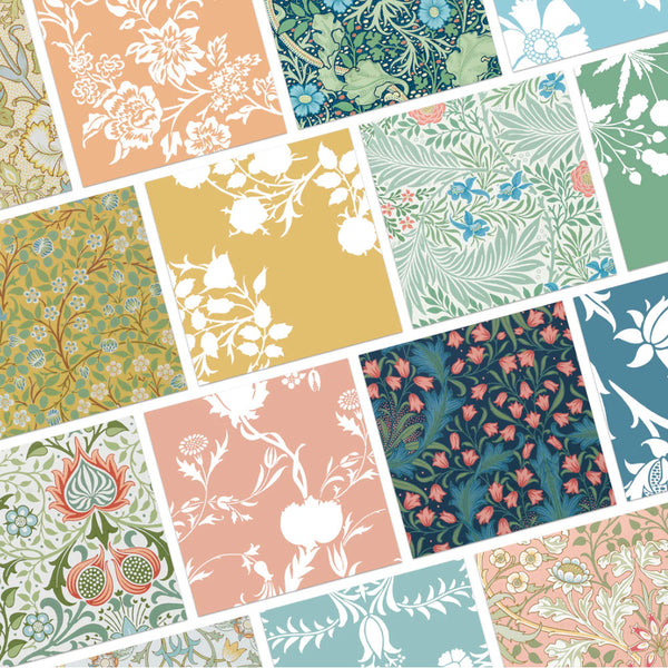 Pomegranate Origami Paper 64pk William Morris Florals