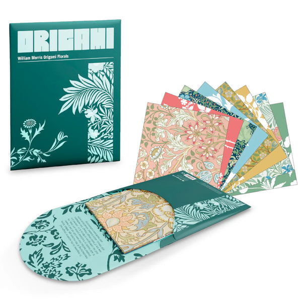 Pomegranate Origami Paper 64pk William Morris Florals