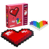 Plus-Plus 250pc Puzzle By Number - Hearts