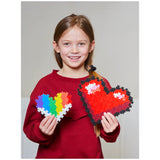 Plus-Plus 250pc Puzzle By Number - Hearts