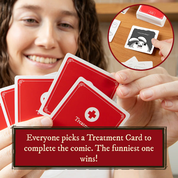 Exploding Kittens Horrible Therapist Party Game - Base Edition