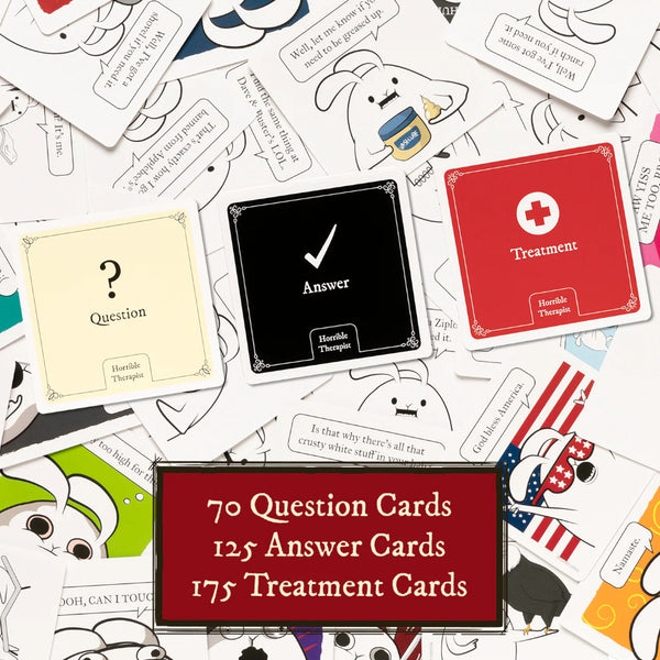 Exploding Kittens Horrible Therapist Party Game - Base Edition