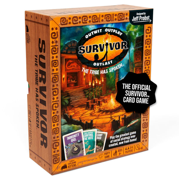 Exploding Kittens Card Game - Survivor: The Tribe Has Spoken