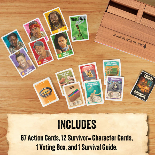 Exploding Kittens Card Game - Survivor: The Tribe Has Spoken