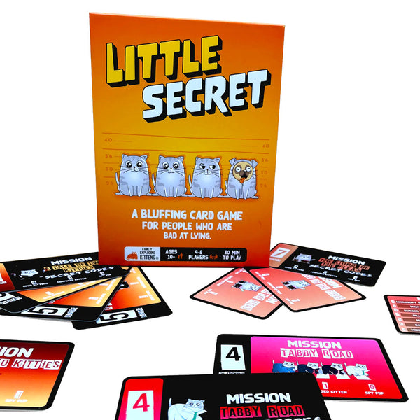 Exploding Kittens Bluffing Card Game - Little Secret