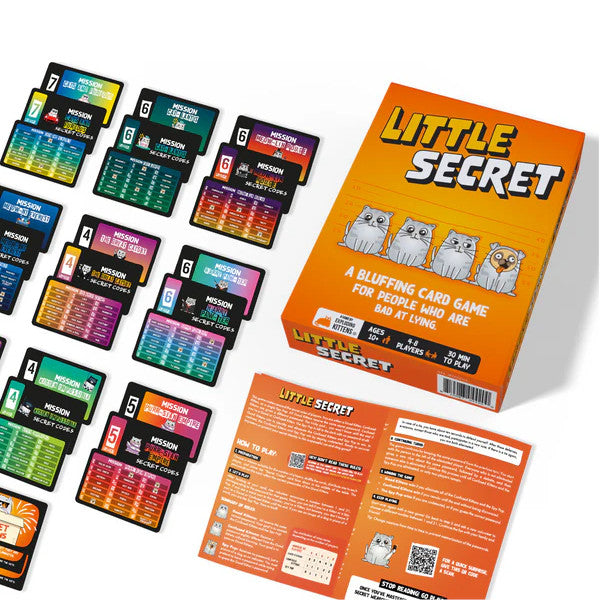 Exploding Kittens Bluffing Card Game - Little Secret