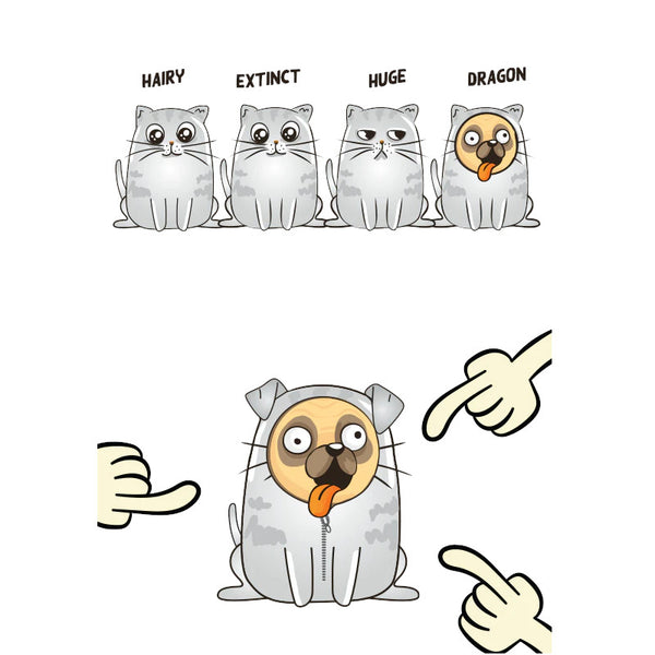 Exploding Kittens Bluffing Card Game - Little Secret