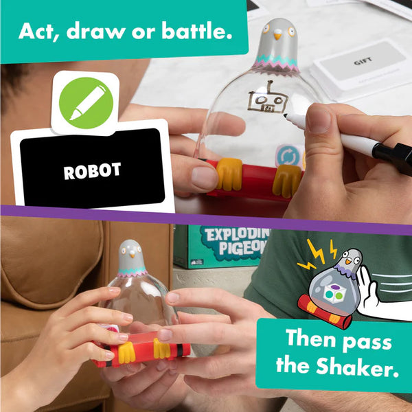 Exploding Kittens Games Exploding Pigeon