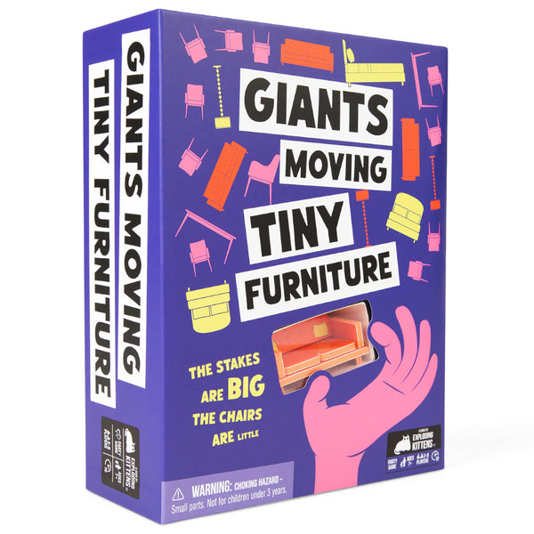 Exploding Kittens Party Game - Giants Moving Tiny Furniture