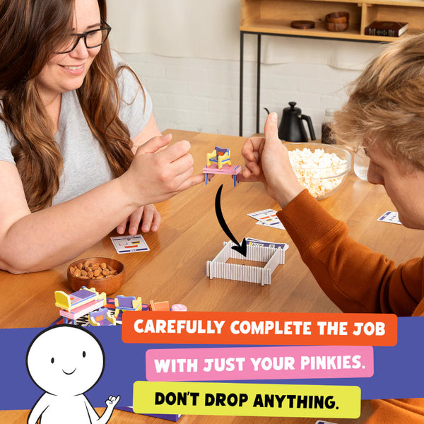 Exploding Kittens Party Game - Giants Moving Tiny Furniture