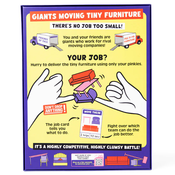 Exploding Kittens Party Game - Giants Moving Tiny Furniture